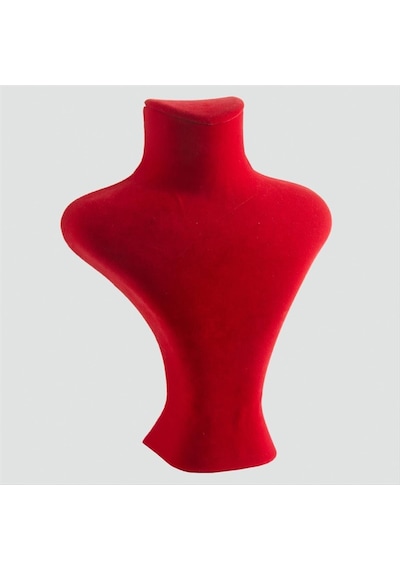 Zenviac456 23 Cm Manken Anfora Kumaş Zenviac45678 Kırmızı