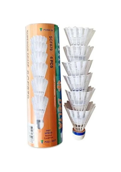 Delta Badminton Topu Scf 879 6'lı Yüksek Hız