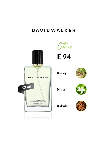 David Walker E94 Sure Erkek Parfüm EDP 50 ML