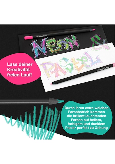 Faber-Castell Black Edition Boya Kalemi 12 Renk