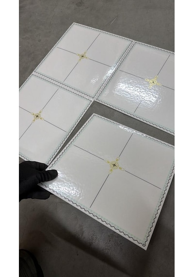 10 Adet 30x30cm Işıltı Modern Desen Köpük Yapışkanlı Mutfak Banyo Wc Duvar Paneli Kağıdı Cyczt00216 Sarı