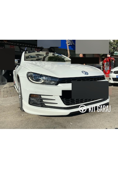 Volkswagen Scirocco Makyajlı 2014-2017 Ön Ek Plastik Boyasız