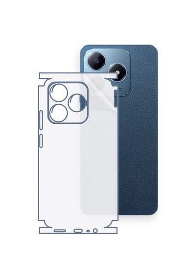 Realme C63 Uyumlu Fullbody Arka Kaplama Hidrojel Koruyucu Film
