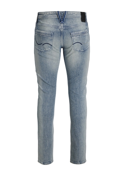 Jack & Jones Jack Jones Glenn Model Erkek Dar Kesim Kot Pantolon 12295611 Mavi