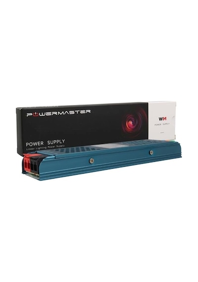 Powermaster Pm-26830 12 Volt 10 Amper 120 Watt Slim Metal Kasa Adaptör 208x50x23mm