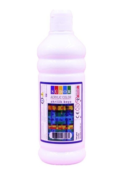 Südor Akrilik Boya 500 Ml Beyaz 22 Çok Renkli