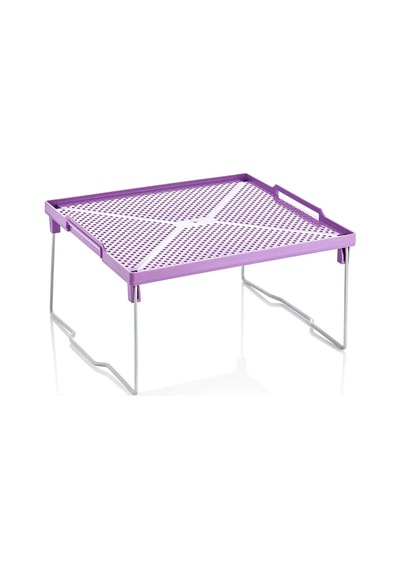 Dolap İçi Düzenleyici Metal Ayaklı Plastik Mutfak Raf Organizer Çok Renkli 98440115