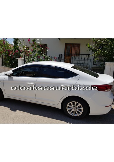 Hyundai Elantra Mügen Cam Rüzgarlığı 2016-2018 Arası 4 Lü Ithal N11.27048