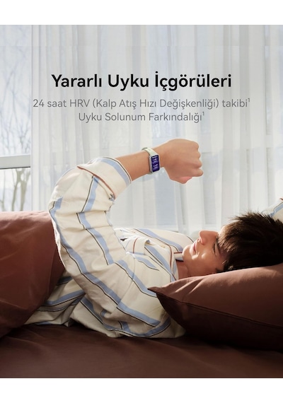 Band 11 Akıllı Saat, 1.62 Amoled Ekran, 1500 Nit, Spor Ve Aktivite Takibi, Kalp Atış Hızı Ve Spo2 Ölçümü, 14 Güne Varan Pil Ömrü, Duygusal Zindelik Özellikleri, 5 Atm Suya Dayanıklılık, Siyah