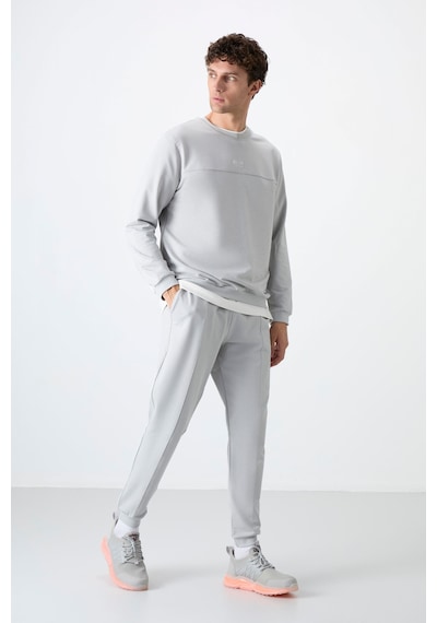 Tommy Life Keith Taş Basic Erkek Eşofman Takım - 85231 Taş Rengi Taş