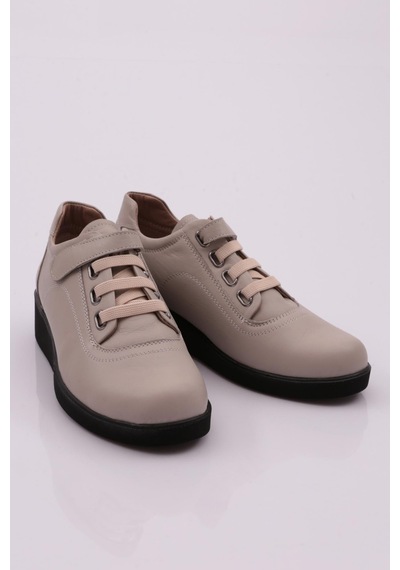 Dgn 2368 Kadin Cirtli Comfort Ayakkabi 2368-2-R1886 Vizon