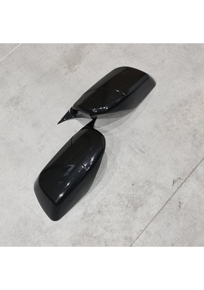 Bmw 5 Serisi E60 Yarasa Ayna Kapak. Parlak Siyah. Abs Plastik