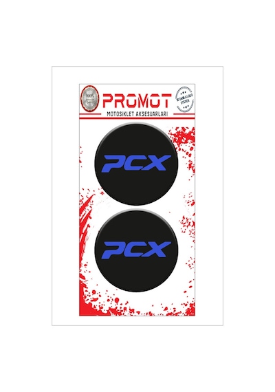 Damla Logo Sticker Pcx Kabartmalı 5x5cm 04 Nötr