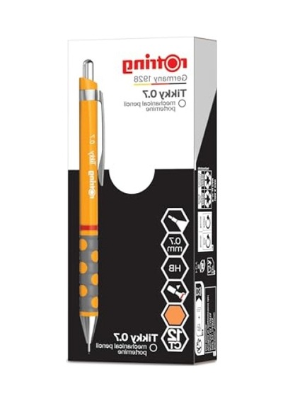0.7 Mm Mekanik Kurşun Kalem - Mango Turuncu