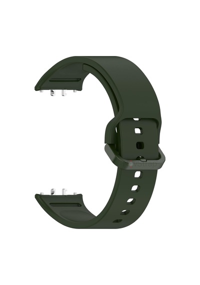 Novstrap Samsung Galaxy Fit 3 İle Uyumlu Kordon Kayış Yumuşak Silikon Klasik Kordon