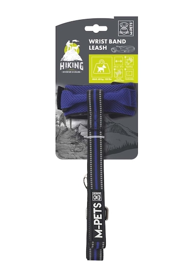M-pets Hıkıng Wrıst Bilek Bantlı Gezdirme Tasma Blue Çok Renkli