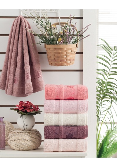 Şıkel Cotton Havlu 50 90 Gülfem Çok Renkli