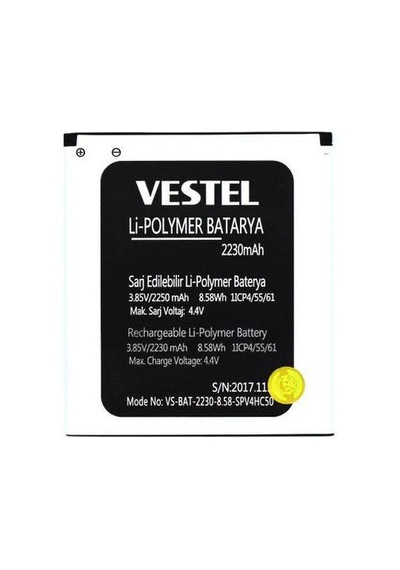 Vestel Uyumlu Venüs V3 5000 Batarya Pil 2230Mah