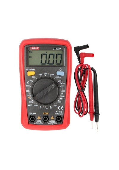 Unı-t Ut 33b+ Dijital Mulimetre 600v Ac/dc