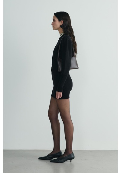 Suud Collection Siyah Lucy Triko Hırka
