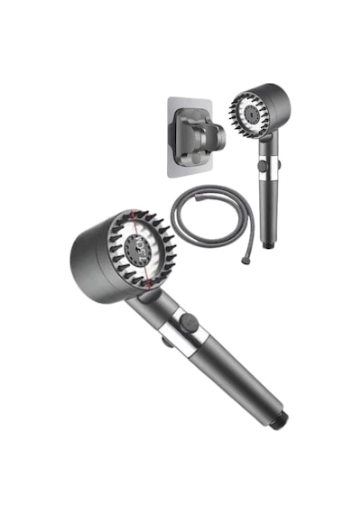 Znv Zenvia Mey İthalat Yeni Nesil Duş Başlığı Paslanmaz Çelik Masaj Etkili Ergonomik Tasarım Su Basınçlı Zn 446721