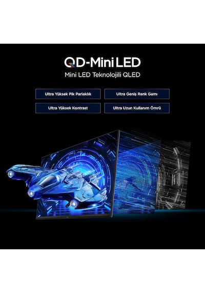 TCL 25G64 Gaming Monitörü 25" 1ms 300hz Fhd Qd-mini Led Fps Oyuncu Monitörü Freesync Premium