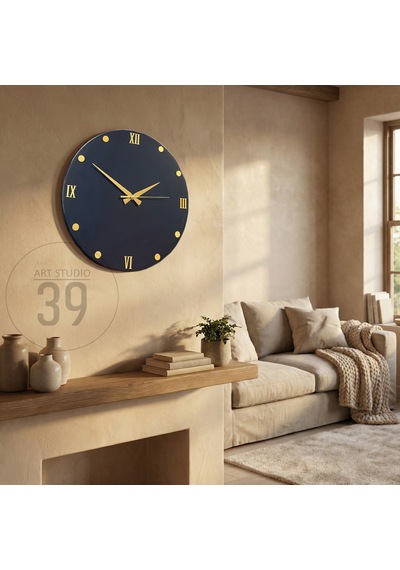 Dekoratif Epoksi Duvar Saati 40 Cm, Lacivert Altın Detaylı, Sessiz Mekanizma, Modern Lüks Ev Dekoru, Yeni Ev Hediyesi Lacivert - Sarı Dekoratif Epoksi Duvar Saati 40 Cm, Lacivert Altın Detaylı, Sessiz Mekanizma, Modern Lüks Ev Dekoru, Yeni Ev Hediyesi Lacivert - Sarı