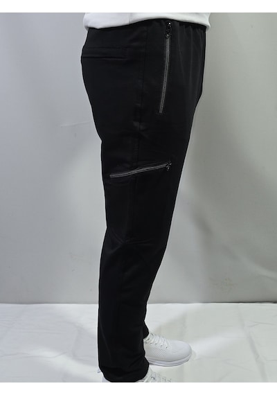 Jump Erkek Slim Fit Pamuklu 2 İplik Eşofman Altı Siyah