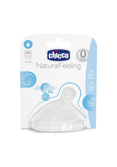 Chicco Naturalfeeling Biberon Emziği 0 Ay+ Normal Akış Tekli
