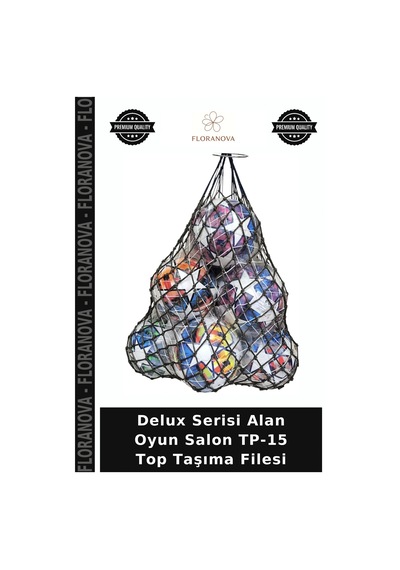 Delux Serisi Alan Oyun Salon Tp-15 Top Taşıma Filesi Belirtilmemiş