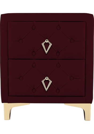 Ruby 2 Çekmeceli Komodin-gold Model Kapitoneli Yatak Odası Ikili Komodin&şifonyer Modelleri Ruby 2 Çekmeceli Komodin-gold Model Kapitoneli Yatak Odası Ikili Komodin&şifonyer Modelleri