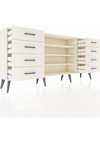 Arges Konsol 3 Raflı 8 Çekmeceli 176x30x83 Aytaşı-aytaşı/aytaşı Aytaşı/aytaşı Arges Konsol 3 Raflı 8 Çekmeceli 176x30x83 Aytaşı-aytaşı/aytaşı Aytaşı/aytaşı