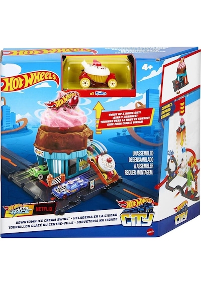 Hot Wheels Dondurma Mağazası Hdr24 Htn77 Lisanslı Ürün