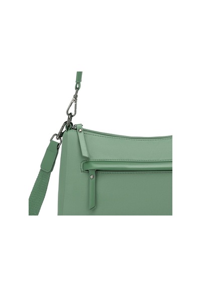 Smart Bags Twill Dimi Kumaş Kadın Omuz Çantası 3325 Yeşil