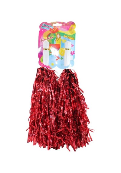 Gösteri Ponponu. 2 Adet X 32 Gr - Kırmızı