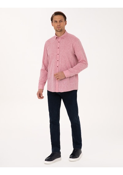 Pierre Cardin Erkek Nar Çiçeği Gömlek Desenli 50303245-vr239 Nar Çiçeği Pierre Cardin Erkek Nar Çiçeği Gömlek Desenli 50303245-vr239 Nar Çiçeği