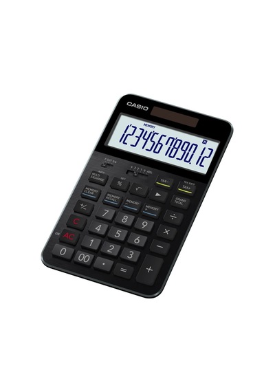 Casio S100x-bk-dj Hesap Makinesi Desktop Gri - Siyah