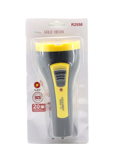 7w Tek Led Bombeli Gövde Fiş Şarjlı El Feneri Uzun Mesafeli Kambur R2550 W