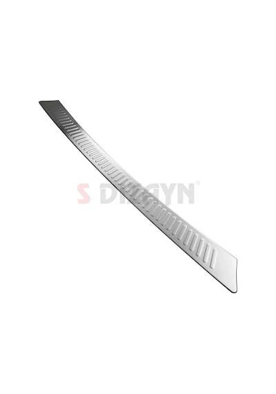S-Dizayn Peugeot Partner Tepee Krom Arka Tampon Eşiği 2008-2018