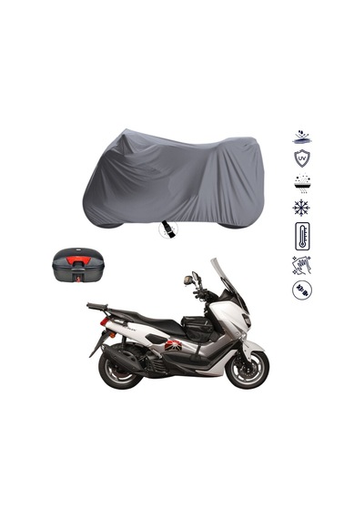 Yamaha Nmax 125 ÇANTALI MOTOSİKLET BRANDA SU GEÇİRMEZ TOPCASE UYUMLU MOTOR BRANDA