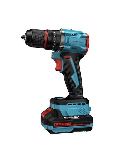 Cate1011 Kömürsüz Darbeli Akülü Vidalama 13mm 20v Li-ion 2.0ah