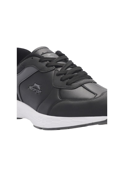 Slazenger MARINE I Erkek  Siyah / Beyaz Koşu & Yürüyüş Spor Ayakkabısı