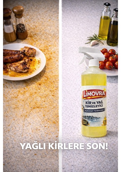 Limovra Mutfak Kir Yağ Sökücü 2 x 750 ML