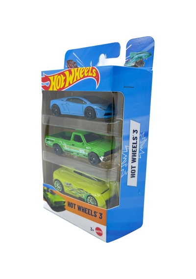 Hot Wheels 3'lü Araba Seti - Set 8 Çok Renkli