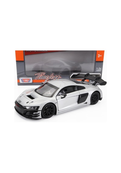 Audi R8 Lms Gt3 - 1:24 , Gümüş , Zamansız Efsaneler Serisi 1/24 Diecast Ntw Varyantı