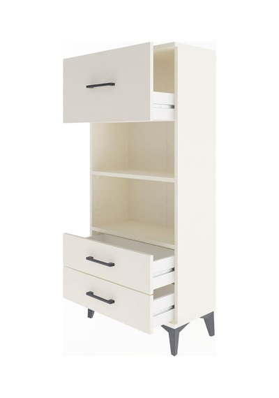 Arges Dolap 2 Raflı 3 Çekmeceli 60x30x134 Aytaşı-aytaşı Aytaşı