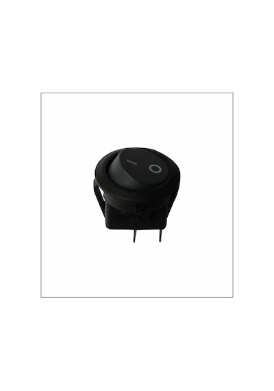 Aç Kapa Anahtar İki Ayak Işıksız Yuvarlk 12v Kcd-202-201n 2 Adet