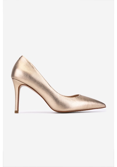 Valmenti Kadın Hakiki Deri Dore Stiletto Ayakkabı 1160 26330 Bn Ayk Sk25-26 Dore Dore