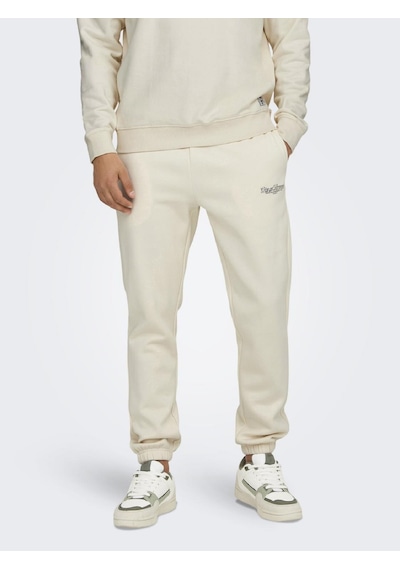 Only & Sons Onsrıley Reg Sweat Pants Vd Krem 22030142 001