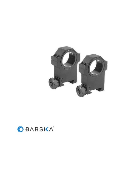Barska 30mm Weaver Hd / Yüksek Dürbün Ayağı Siyah